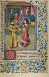 Eurialo invia la sua prima lettera a Lucrezia